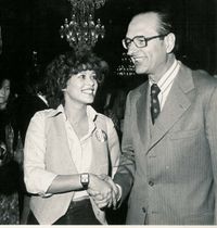 Jacques Chirac destijd burgemeester de Paris
